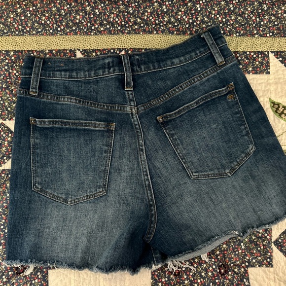 Madewell high rise denim shorts size 27 - Picture 6 of 7